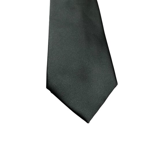 Geoffrey Beene Mens Necktie Black One Size Adjustable Fit Elegant Formal Career - Picture 2 of 6